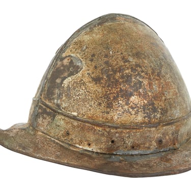 Antique Metal Helmet