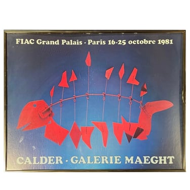 Alexander Calder “FIAC - Grand Palais” 