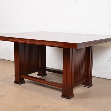 Frank Lloyd Wright for Cassina Arts & Crafts Husser House Dining Table