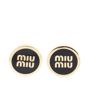 Miumiu Women Enameled Metal Earrings