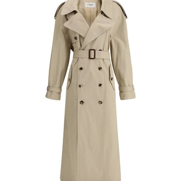 Saint Laurent Women Maxi Trench Coat