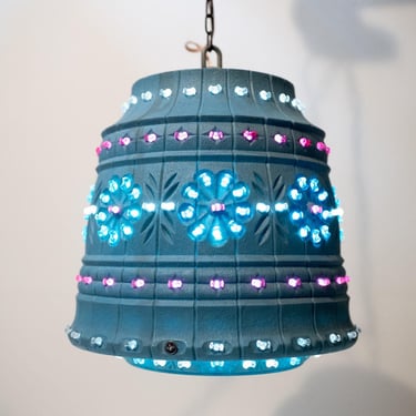 Retro Heileman's Old Style Beer Swag Lamp Light | Reds Rusty