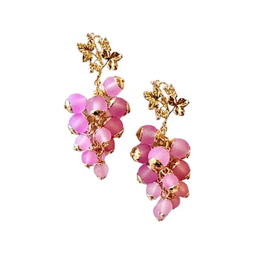 Sample Sale Grape Drop Earrings