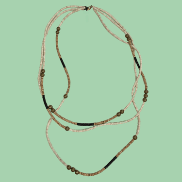 Triple Strand Pucalet Necklace