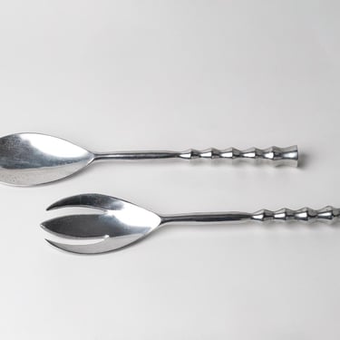 Salad Fork and Spoon Serving Utensils 