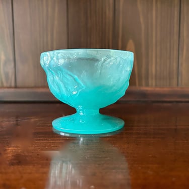 1930s Morgantown El Mexicano LMX Seaweed Sherbet Dish; Morgantown Glass 