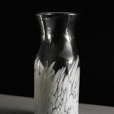 Strokes Handblown Glass Carafe