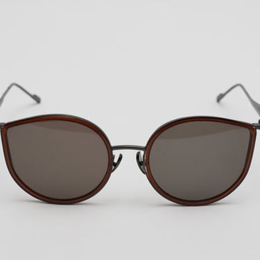 Courregges Brown+Gunmetal Wire Suns