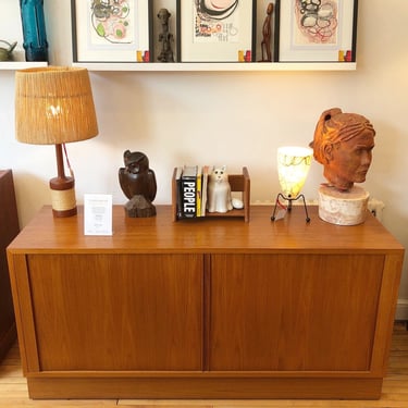 Poul Hundevad Credenza With Tambour Doors 