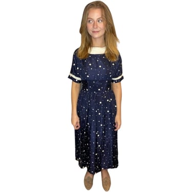1950s polkadot dress 