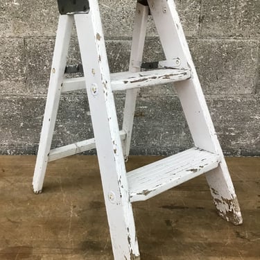 Shabby Chic Step Stool (Seattle)