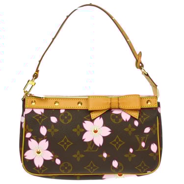 Louis Vuitton 2003 Cherry Blossom Pochette Accessoires Handbag M92006
