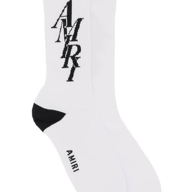 Amiri Stack Logo Socks Men