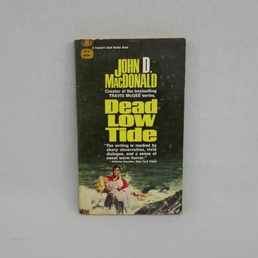 Dead Low Tide (1953) by John D MacDonald - Vintage Crime Thriller Book Novel 