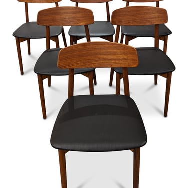 6 Harry Ostergaard Teak Chairs - 1023110a