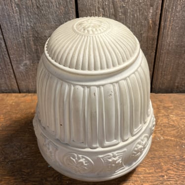 Vintage Opaque Glass Shade 7.5 x 8.25
