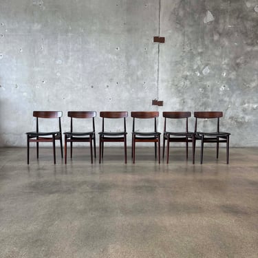Rosewood Dining Chairs (Set of 6) Norway, 1960's