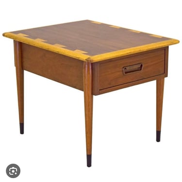 Vintage 1960s Pair of Lane Acclaim Mid Century Modern End Tables 