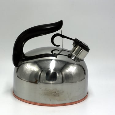 vintage revere ware 2 quart tea kettle 