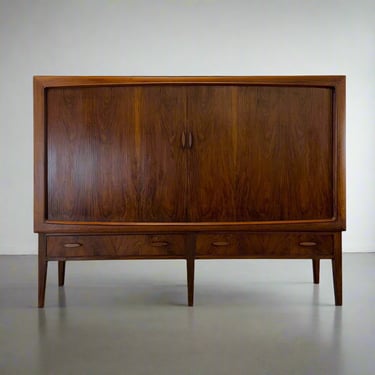 Kurt Østervig Danish Rosewood & Mahogany Tall Sideboard / Highboard - #A1631