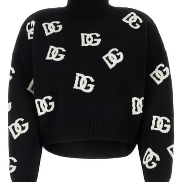 Dolce & Gabbana Women Embroidered Wool Sweater