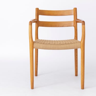 1 of 2 Niels Moller Armchair, model 67, Oak, 1970s Vintage 