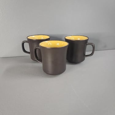 Set of 3 Mikasa Saffron E1357 Cups Mugs 