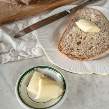 vintage french butter pats