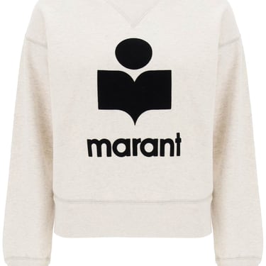 Isabel Marant Etoile Moby Sweatshirt With Flocked Logo Women
