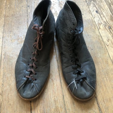 1930s Leather Boxing Sneakers 7 