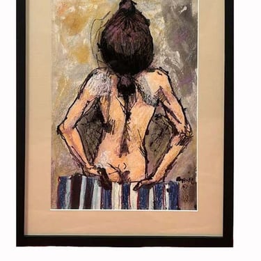 Mixed Media Nude by Byron Randall #2