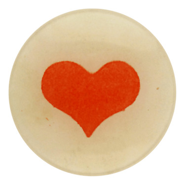 Wide Heart - 4" Round