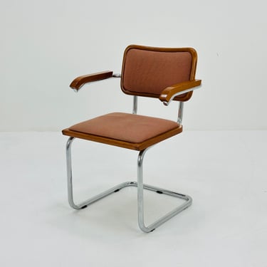 1 of 6 Marcel Breuer B32  upholstered Cesca Armchair, bauhaus design by Bene 