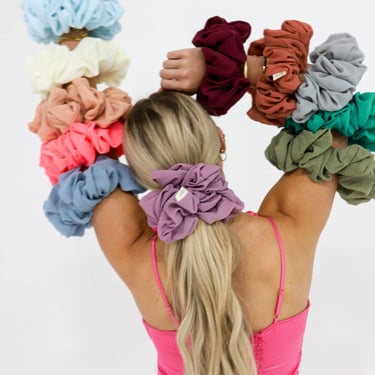 JUMBO SCRUNCHIE ( 15 COLORS )