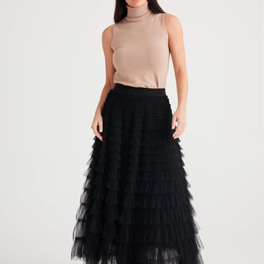 brave + true - Chance Skirt - Black