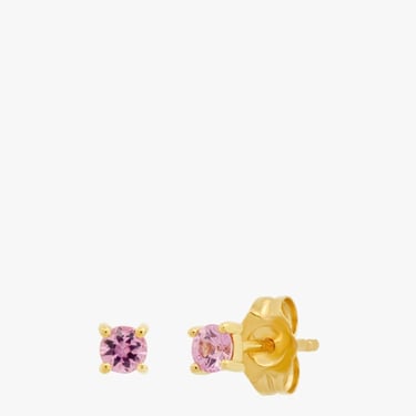 Eriness Pink Sapphire Studs