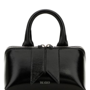 The Attico Women Black Leather Mini Friday Bag