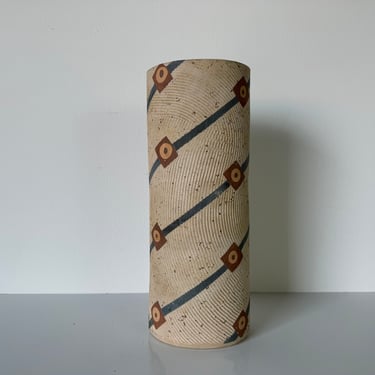 Johnstone Mid-century Organic Studio Pottery Vase 