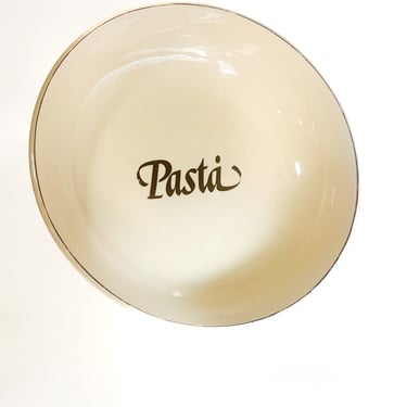 Vintage Large Pasta Bowl