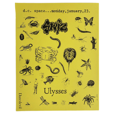 Vintage Swiz Ulysses &quot;D.C. Space&quot; Flyer