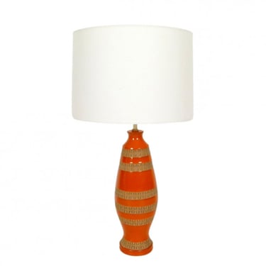 Orange Italian Lamp by Bitossi