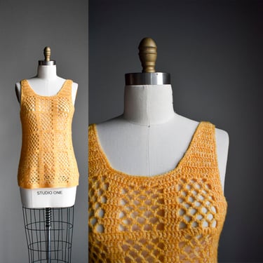1970s Crochet Vest 