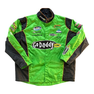 GoDaddy Racing 等しい ジャケット ビンテージ NASCAR Y2K