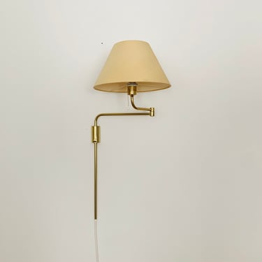 1970s Brass Lesan Wall Lamp by Florian Schulz 