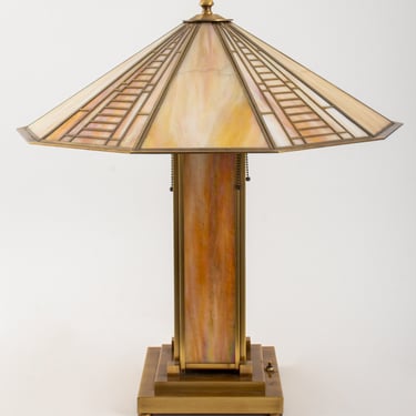 Frederick Raymond Arts &amp; Crafts Style Table Lamp