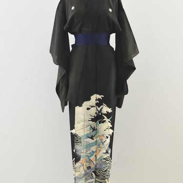 Kuro Tomesode Kimono