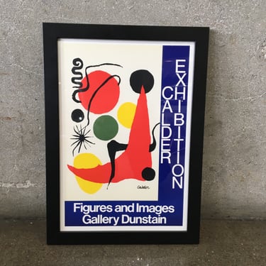 Alexander Calder Exhibition Poster