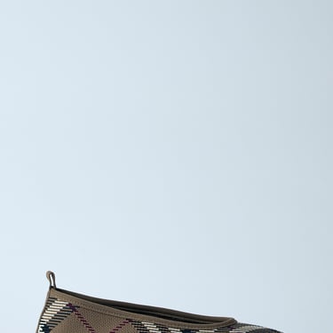 Burberry Women Check Knit Baby Ballerina Flats