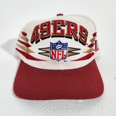 Vintage San Francisco 49ers Diamond Cut Logo Athletic Snapback Hat