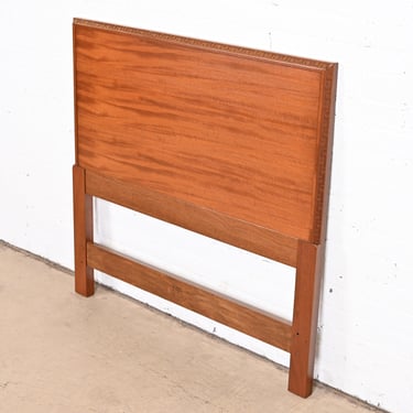 Frank Lloyd Wright Taliesin Mahogany Twin Headboard, Newly Restored